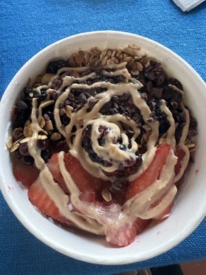   at Awakana Superfood Bowls in Antigua