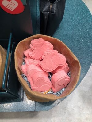 Bath bomb at The Body Shop in Abu Dhabi