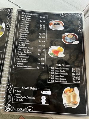 Menu  at Warung Alex New in Pangandaran