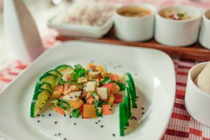 Organic Food at Kairali - The Ayurvedic Healing Village in Palakkad