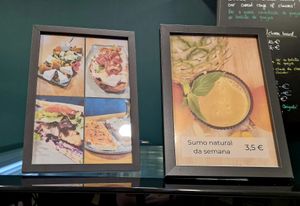 Menu 1 at Veganaria in Ponta Do Sol