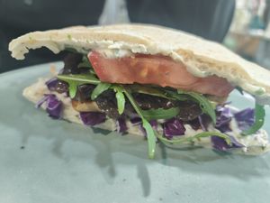 Pita 10E at Veganaria in Ponta Do Sol