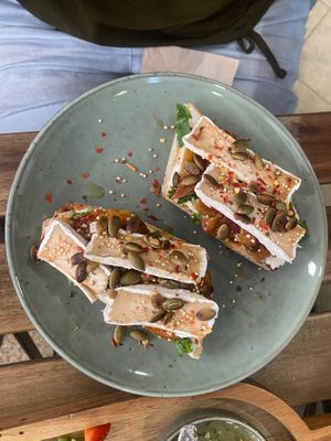 Slice of the Month  at Veganaria in Ponta Do Sol