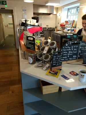 they had a vegn cake at Sinners Cafe in Berwick Upon Tweed