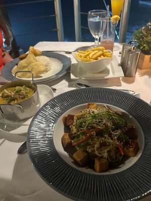 Tofu noodles at Champers  in Bridgetown