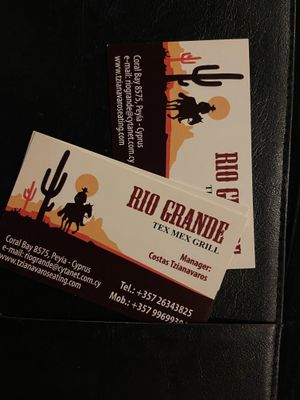   at Rio Grande Tex Mex Grill in Paphos