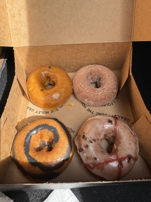 Taster set. Recommend you pick the ones you want instead.  at Holey Grail Donuts  in Kapaa