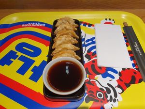 Tasty fried dumplings at Kimchi Guys in Hamburg