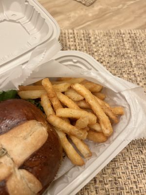 Side of fries  at Sedjedo Kitchen in Bellmore
