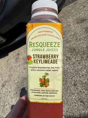 Strawberry keylimeade. Refreshing!  at Sedjedo Kitchen in Bellmore