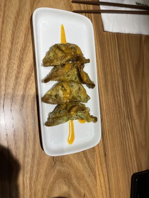 Vegan Gyoza  at Kinton Ramen in Ottawa