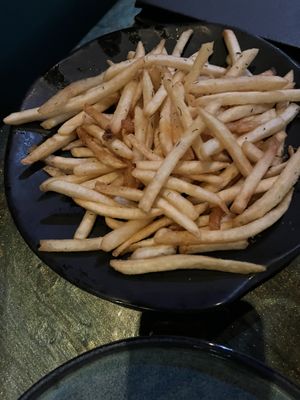 Thyme fries   at Mejana Lebanese Restaurant in Arlington