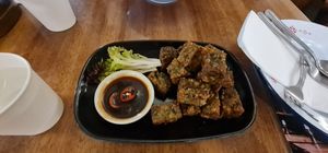 Chive cakes are delicious at DoDee Paidang in Melbourne