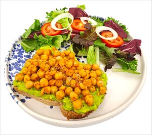 Chickpea avocado toast  at SignatureThai Café & Tea House Restaurant in Krabi