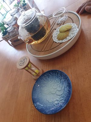 Hot tea set at SignatureThai Café & Tea House Restaurant in Krabi
