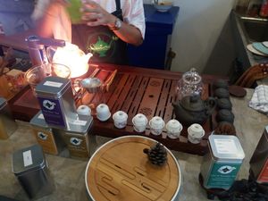 Tea counter at SignatureThai Café & Tea House Restaurant in Krabi