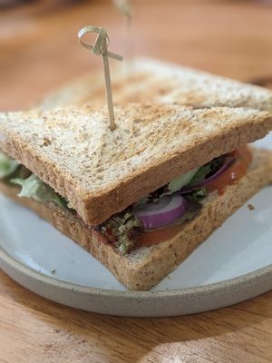 SD3 Veggie Sandwich 🥪 at SignatureThai Café & Tea House Restaurant in Krabi
