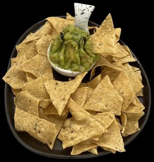 Nachos with avocado dip at SignatureThai Café & Tea House Restaurant in Krabi