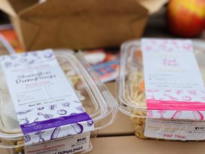 Favorite dumplings! at Erie Food Co-op in Erie