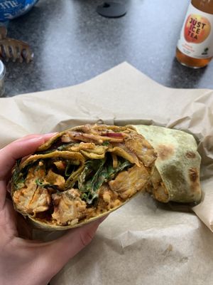 Buffalo chicken ranch wrap   at Erie Food Co-op in Erie