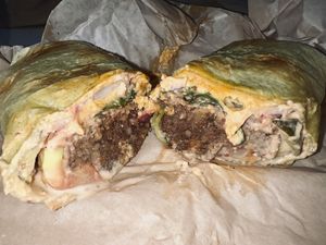 Avocado zone wrap, vegan  at Erie Food Co-op in Erie