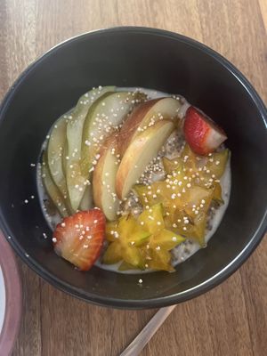 Fruit bowl   at Café Caracol Púrpura in Oaxaca