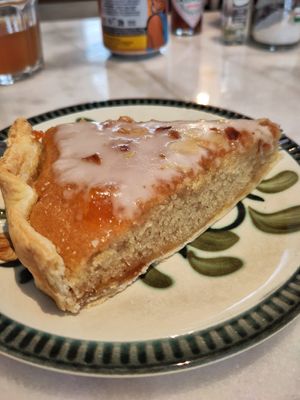 Vegan Frangipanetaart at De Coupee in Herne