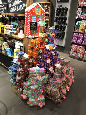 Gift sets  at LUSH in Abu Dhabi