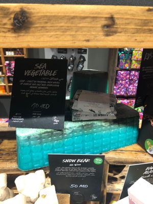 Soap at LUSH in Abu Dhabi