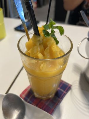 marian plum frappe  at Tammang Isaan Vegan – Rama 2 · ตำมัง อีสาน เจ มังสวิรัติ วีแกน in Bangkok