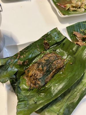 5003 spicy baby banana  at Tammang Isaan Vegan – Rama 2 · ตำมัง อีสาน เจ มังสวิรัติ วีแกน in Bangkok