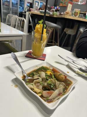   at Tammang Isaan Vegan – Rama 2 · ตำมัง อีสาน เจ มังสวิรัติ วีแกน in Bangkok