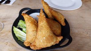 Samosas at Zaatar Cocina De Oriente in Puerto Varas