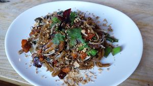 Salteado vegano  at Zaatar Cocina De Oriente in Puerto Varas