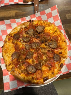 Vegan meatlovers at Wild Pie  in Jacksonville