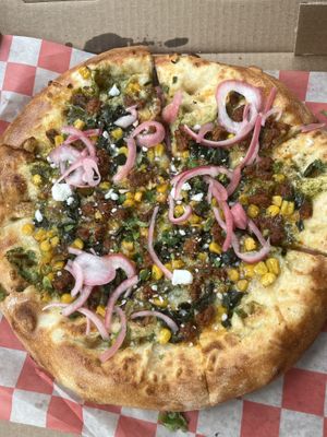 Taco pizza  at Wild Pie  in Jacksonville