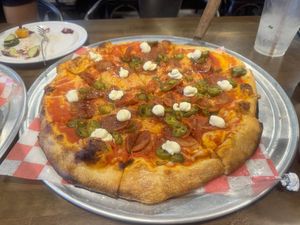 Hot Roni pie   at Wild Pie  in Jacksonville