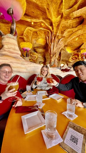 Cocktail time   at Universal Studios - Mythos Restaurant in Orlando