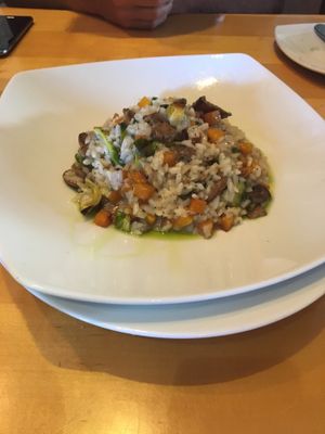 Seasonal risotto  at Universal Studios - Mythos Restaurant in Orlando