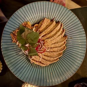 Vegan Fri Duck mit Udon Nudeln  at Akimy in Munich