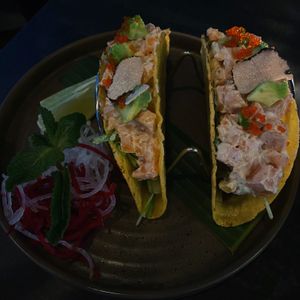 Vegan Tuna Taccos  at Akimy in Munich