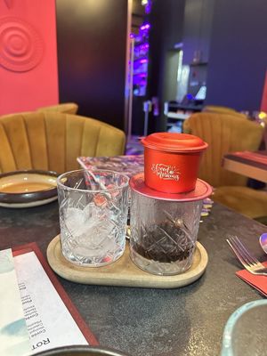 Vietnamese Iced Coffee at Akimy in Munich