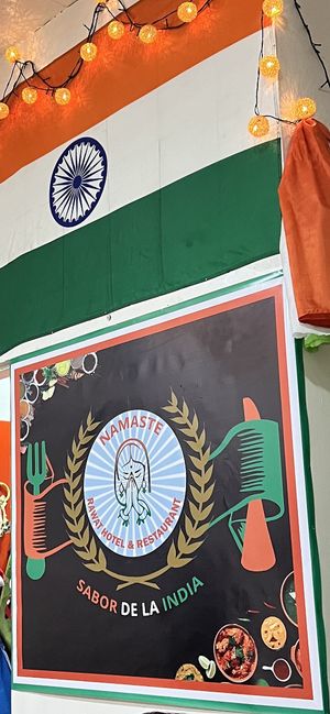   at Namaste Rawat Kitchen in Santa Tecla