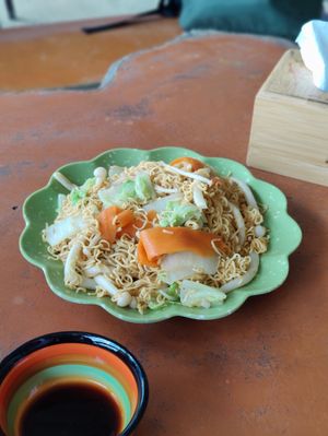 Noodles at Lang Chay Restaurant & Coffee in Sapa