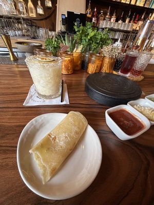 Coconut pineapple margarita   at Palmilla Cocina y Tequila in Newport Beach