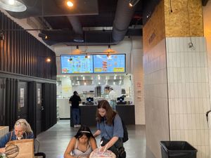 Inside at Operation: Falafel in New York City