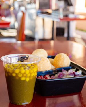 gol gappe  at Village of India in Brampton