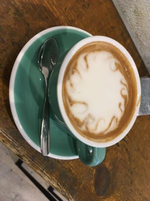 Soy milk cappuccino   at N1 Coffee & Co in Kowloon