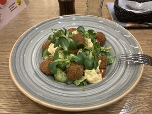 Falafel salad  at Čili Pizza - Brīvības gatve in Riga