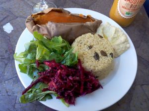 My meal :) at L' Ecomotive in Marseille